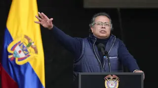 El presidente de Colombia, Gustavo Petro.