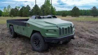 PROTECTOR, el vehículo robótico de Ucrania.