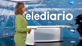 Fallo en el telediario de La 1.