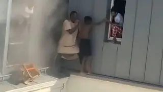 Rescate angustioso en París.
