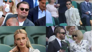 Famosos en Wimbledon