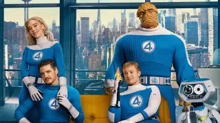 'Los 4 Fantásticos: Primeros Pasos', póster de la película