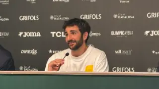 Ricky Rubio en rueda de prensa