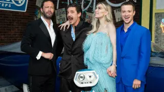 El elenco de 'Los 4 Fantásticos: Primeros pasos' en Londres