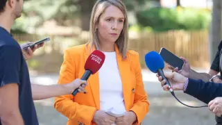 10/10/2025 La vicesecretaria de Coordinación Sectorial del PP y eurodiputada, Alma Ezcurra.POLITICA PP