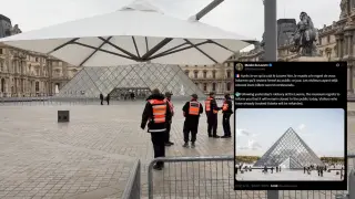El Museo del Louvre anuncia que vuelve a cerrar sus puertas.