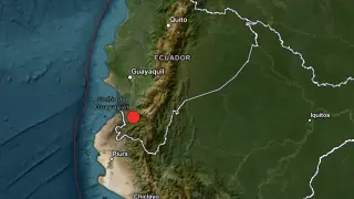 Un terremoto de magnitud 6,1 se ha registrado en la tarde de este martes en la frontera entre Ecuador y Perú
