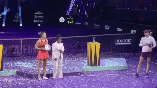 Rybakina se niega a posar junto a la CEO de la WTA.