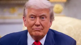 18/11/2025 18 November 2025, US, Washington: US President Donald Trump meets with Saudi Arabia's Crown Prince, Mohammed bin Salman (not pictured) at the White House in Washington. Photo: -/SPA/dpa
POLITICA INTERNACIONAL
-/SPA/dpa
