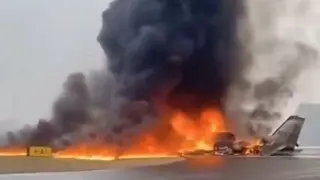 Una avioneta se estrella al aterrizar en un aeropuerto de Carolina del Norte: su dueño es el piloto de NASCAR Greg Biffle