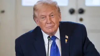 Trump comparte una captura editada de Wikipedia en la que figura como "presidente interino" de Venezuela 