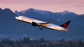 Avión de Air Canada.