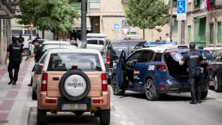 Agentes de la Policía Nacional.