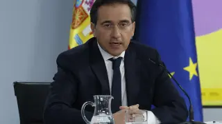 Albares tilda de "absurdo y ridículo" el planteamiento del Gobierno de Israel sobre España, que cuestionó que Pedro Sánchez esté realmente "en el lado bueno de la historia" y criticó que Irán le agradeciese su postura.