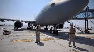 Operación del Ejército del Aire para rescatar españoles en Omán