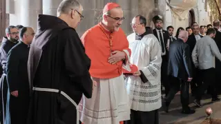 El patriarca latino de Jerusalén, el cardenal Pierbattista Pizzaballa.