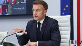 Macron responde a las burlas de Trump sobre él y su mujer