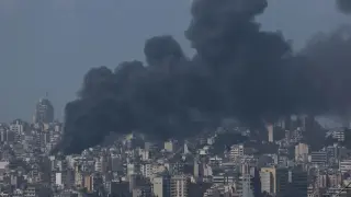 Israel lanza 160 bombas en 10 minutos en el "mayor ataque" contra el Líbano