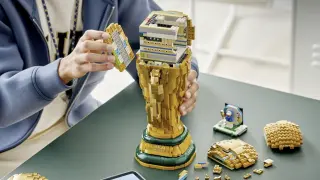 La Copa del Mundo de LEGO tiene piezas doradas.