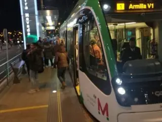 El metro de Granada, en una imagen de archivo.