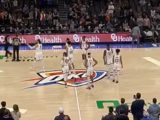 Thunder y Grizzlies saltaron vestidos de blanco