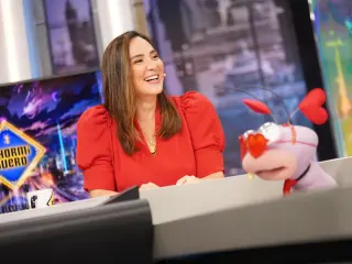 Tamara Falc&oacute;, en 'El Hormiguero'.
