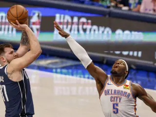 Luka Doncic frente a Oklahoma City Thunder