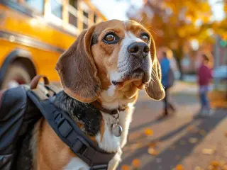 Para muchos perros, que sus 'humanos  pequeños favoritos' desaparezcan repentinamente durante horas puede causarles estrés y ansiedad.