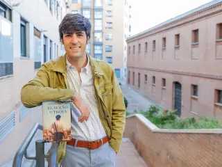  Alfonso Goizueta, que quedó finalista del planeta con Sonsoles Onega 