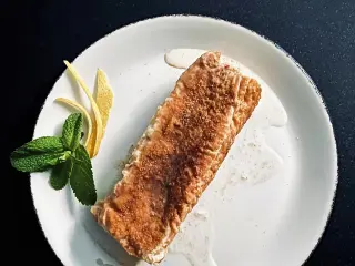 Imagen superior de una torrija