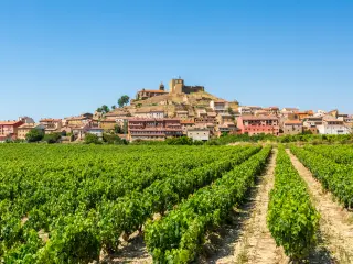 Pueblo de Haro, en La Rioja (España)