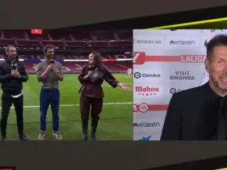 Lluvia de críticas a Juanfran Torres por su enganchón con Simeone