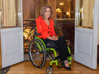 Entrevista con la presidenta de la fundación AESLEME, Mar Cogollos, que acaba de ganar un premios en Mapfre.