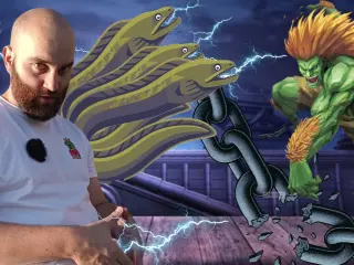 ¿Una anguila te puede matar con su electricidad? 'Street Fighter' y su personaje verde electrizante