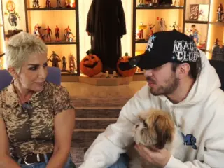 El 'streamer' apoyó a su madre en todo momento.
