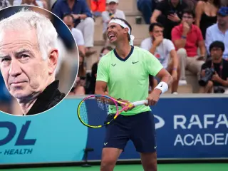 John McEnroe y Rafa Nadal.