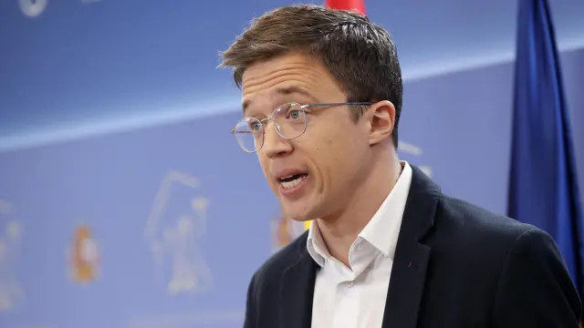 El exportavoz de Sumar, Íñigo Errejón, en el Congreso.