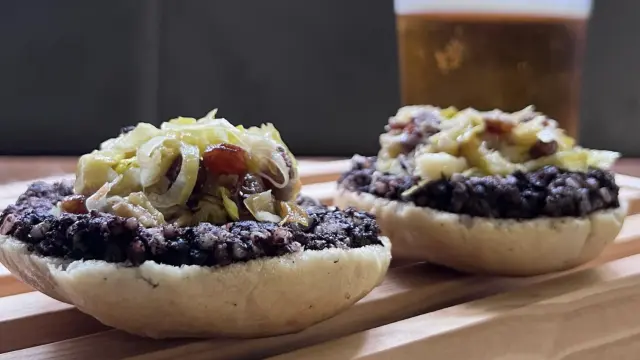 Montaditos del bar Tanto Monta, de Valencia