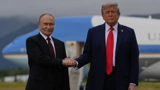 El presidente Trump y Vladimir Putin, en una imagen de archivo