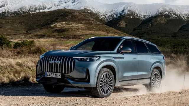 El Jaecoo 8 SHS es el SUV más grande de la marca en Europa.