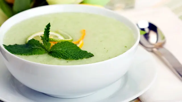 Sopa de melón.