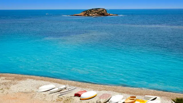 Altea beach in Alicante Playa de L Olla beach
