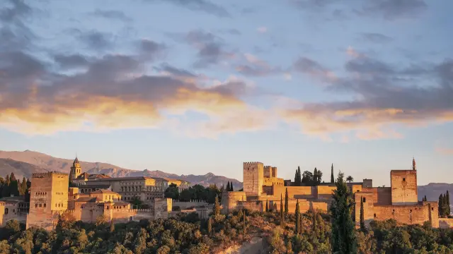 La Alhambra de Granada.