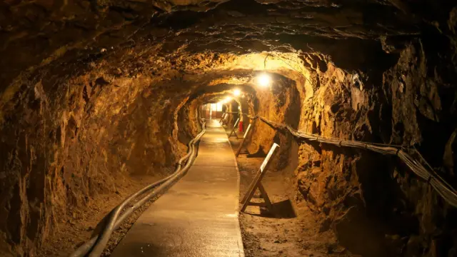 Túnel en las Minas de Sado.