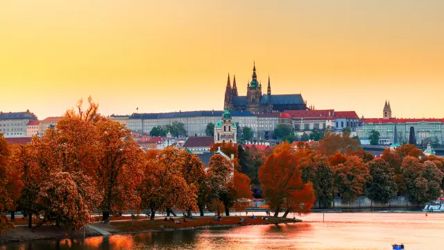 Praga en otoño.