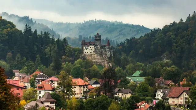 Castillo de Bran en Transilvania.