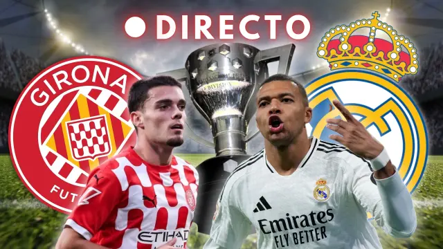 Girona - Real Madrid de Liga, en directo.