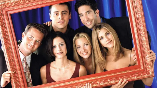 Los protagonistas de 'Friends'