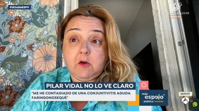 Pilar Vidal conecta en directo con 'Espejo Público'.
