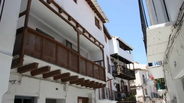 Pueblo de Baza, en la provincia de Granada (Andalucía, España)